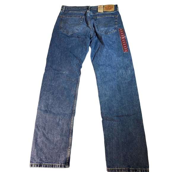 NWT Levi's 505 Straight Fit Jeans Men's 34x32 - Picture 1 of 6